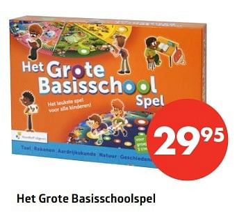 Aanbiedingen Het grote basisschoolspel - Noordhoff - Geldig van 12/05/2017 tot 21/05/2017 bij Bruna