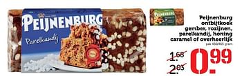 Aanbiedingen Peijnenburg ontbijtkoek gember, rozijnen, parelkandij, honing caramel of overheerlijk - Peijnenburg - Geldig van 15/05/2017 tot 21/05/2017 bij Coop