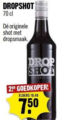 Aanbiedingen Dropshot - Drop Shot - Geldig van 15/05/2017 tot 21/05/2017 bij Dirk III