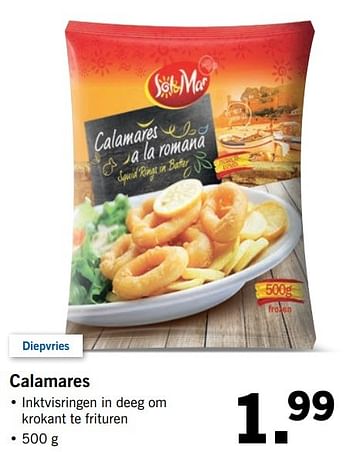 Aanbiedingen Calamares - Sol &amp; Mar - Geldig van 14/05/2017 tot 21/05/2017 bij Lidl