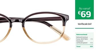 Aanbiedingen Varifocale bril - Huismerk - Specsavers - Geldig van 01/05/2017 tot 31/05/2017 bij Specsavers