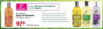 Aanbiedingen Argan oil shampoo - Dr. Organic - Geldig van 08/05/2017 tot 28/05/2017 bij Holland & Barrett