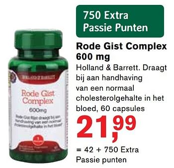 Aanbiedingen Rode gist complex - Huismerk - Essenza - Geldig van 08/05/2017 tot 28/05/2017 bij Holland & Barrett