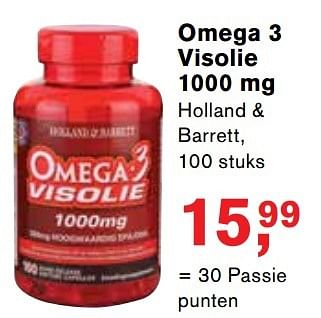 Aanbiedingen Omega 3 visolie 1000 mg - Huismerk - Essenza - Geldig van 08/05/2017 tot 28/05/2017 bij Holland & Barrett