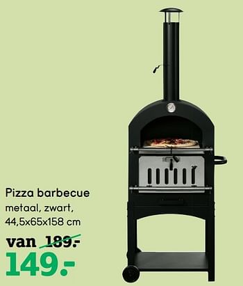 Aanbiedingen Pizza barbecue - Huismerk - Leen Bakker - Geldig van 08/05/2017 tot 21/05/2017 bij Leen Bakker