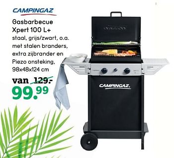 Aanbiedingen Campingaz gasbarbecue xpert 100 l+ - Campingaz - Geldig van 11/05/2017 tot 21/05/2017 bij Leen Bakker