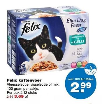 Aanbiedingen Felix kattenvoer - Felix - Geldig van 15/05/2017 tot 21/05/2017 bij Praxis