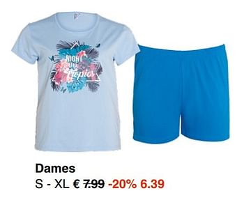 Aanbiedingen Dames t shirt - Huismerk - Wibra - Geldig van 15/05/2017 tot 27/05/2017 bij Wibra