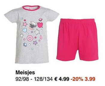 Aanbiedingen Meisjes t shirt - Huismerk - Wibra - Geldig van 15/05/2017 tot 27/05/2017 bij Wibra