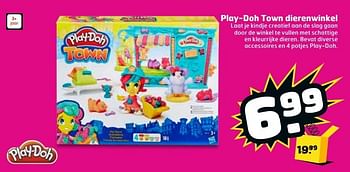 Aanbiedingen Play-doh town dierenwinkel - Play-Doh - Geldig van 16/05/2017 tot 21/05/2017 bij Trekpleister