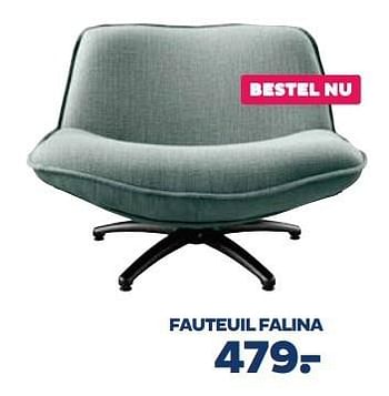 Aanbiedingen Fauteuil falina - Huismerk - INhouse - Geldig van 19/05/2017 tot 26/05/2017 bij INhouse