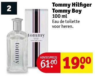 Aanbiedingen Tommy hilfiger tommy boy - Tommy - Geldig van 16/05/2017 tot 28/05/2017 bij Kruidvat