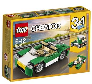 Aanbiedingen 31056 Groene sportwagen - Lego - Geldig van 20/05/2017 tot 25/05/2017 bij ToyChamp