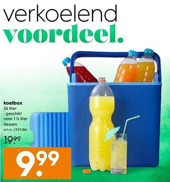 Aanbiedingen Koelbox - Huismerk - Blokker - Geldig van 13/05/2017 tot 24/05/2017 bij Blokker