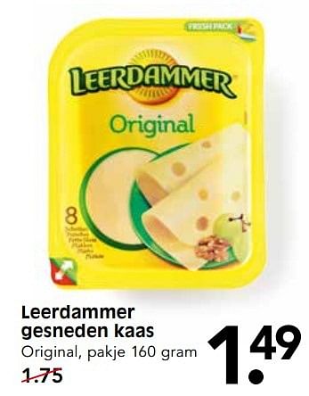 Aanbiedingen Leerdammer gesneden kaas - Leerdammer - Geldig van 14/05/2017 tot 20/05/2017 bij Em-té