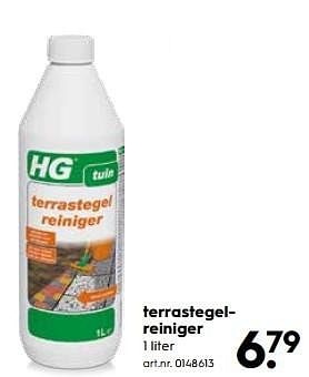 Aanbiedingen Terrastegelreiniger - HG - Geldig van 13/05/2017 tot 24/05/2017 bij Blokker
