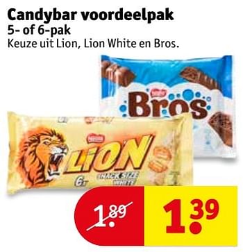 Aanbiedingen Candybar voordeelpak - Nestlé - Geldig van 16/05/2017 tot 28/05/2017 bij Kruidvat