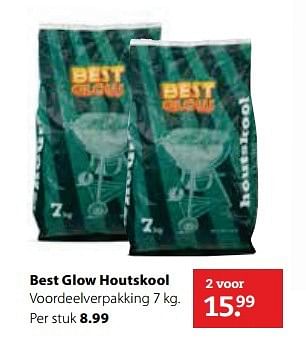 Aanbiedingen Best glow houtskool - Best Glow - Geldig van 15/05/2017 tot 28/05/2017 bij Boerenbond