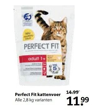 Aanbiedingen Perfect fit kattenvoer - Perfect Fit  - Geldig van 15/05/2017 tot 28/05/2017 bij Boerenbond