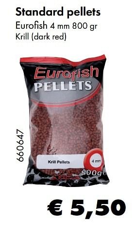 Aanbiedingen Standard pellets - Eurofish - Geldig van 22/05/2017 tot 30/06/2017 bij Multi Bazar
