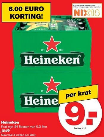 Aanbiedingen Heineken - Heineken - Geldig van 17/05/2017 tot 24/05/2017 bij Hoogvliet