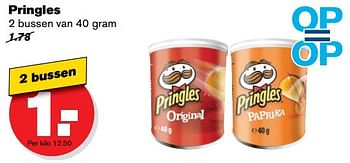 Aanbiedingen Pringles - Pringles - Geldig van 17/05/2017 tot 24/05/2017 bij Hoogvliet
