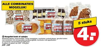Aanbiedingen Hoogvliet koek of cakejes - Huismerk - Hoogvliet - Geldig van 17/05/2017 tot 24/05/2017 bij Hoogvliet