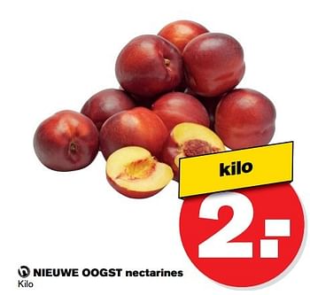 Aanbiedingen Nieuwe oogst nectarines - Huismerk - Hoogvliet - Geldig van 17/05/2017 tot 24/05/2017 bij Hoogvliet