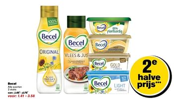 Aanbiedingen Becel alle soorten - Becel - Geldig van 17/05/2017 tot 24/05/2017 bij Hoogvliet