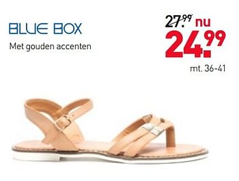 Aanbiedingen Sandalen - Blue-Box - Geldig van 08/05/2017 tot 21/05/2017 bij Scapino