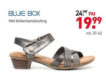 Aanbiedingen Sandalen - Blue-Box - Geldig van 08/05/2017 tot 21/05/2017 bij Scapino
