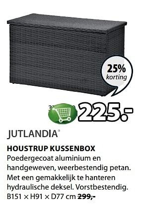 Aanbiedingen Houstrup kussenbox - Jutlandia - Geldig van 15/05/2017 tot 28/05/2017 bij Jysk