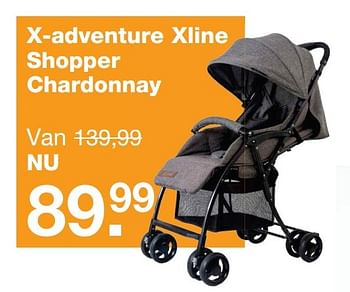 Aanbiedingen X-adventure xline shopper chardonnay - Xadventure - Geldig van 12/05/2017 tot 28/05/2017 bij Baby & Tiener Megastore