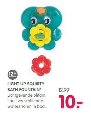 Aanbiedingen Light up squirty bath fountain - Playgro - Geldig van 02/05/2017 tot 28/05/2017 bij Prenatal