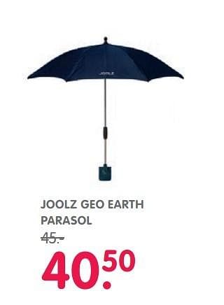 Aanbiedingen Joolz geo earth parasol - Joolz - Geldig van 02/05/2017 tot 28/05/2017 bij Prenatal