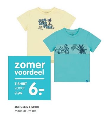 Aanbiedingen Jongens t-shirt - Huismerk - Prenatal - Geldig van 02/05/2017 tot 28/05/2017 bij Prenatal