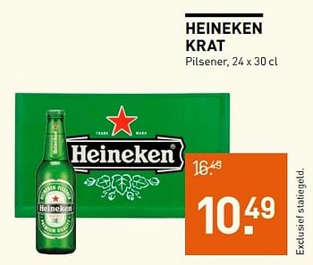 Aanbiedingen Heineken krat - Heineken - Geldig van 18/05/2017 tot 21/05/2017 bij Gall & Gall