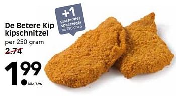 Aanbiedingen De betere kip kipschnitzel - Huismerk - Em-té - Geldig van 21/05/2017 tot 27/05/2017 bij Em-té