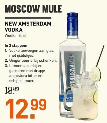 Aanbiedingen New amsterdam vodka - New Amsterdam - Geldig van 18/05/2017 tot 21/05/2017 bij Gall & Gall