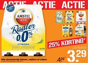 Aanbiedingen Alle alcoholvrije bieren, radlers of ciders - Huismerk - Coop - Geldig van 22/05/2017 tot 28/05/2017 bij Coop