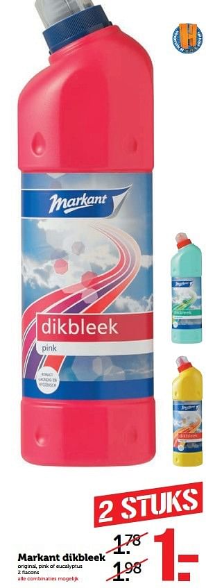 Aanbiedingen Markant dikbleek - Markant - Geldig van 22/05/2017 tot 28/05/2017 bij Coop