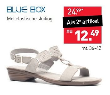 Aanbiedingen Sandalen - Blue-Box - Geldig van 22/05/2017 tot 28/05/2017 bij Scapino