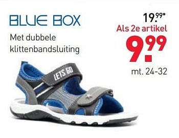 Aanbiedingen Sandalen - Blue-Box - Geldig van 22/05/2017 tot 28/05/2017 bij Scapino