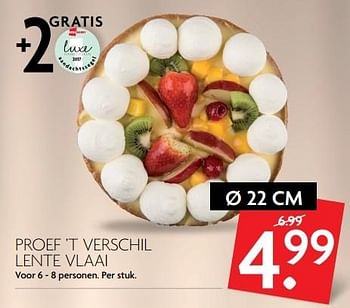 Aanbiedingen Proef `t verschil lente vlaai - Huismerk - Deka Markt - Geldig van 21/05/2017 tot 27/05/2017 bij Deka Markt