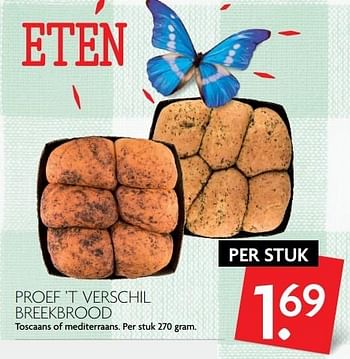 Aanbiedingen Proef `t verschil breekbrood - Huismerk - Deka Markt - Geldig van 21/05/2017 tot 27/05/2017 bij Deka Markt