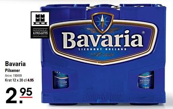 Aanbiedingen Bavaria pilsener - Bavaria - Geldig van 18/05/2017 tot 29/05/2017 bij Sligro