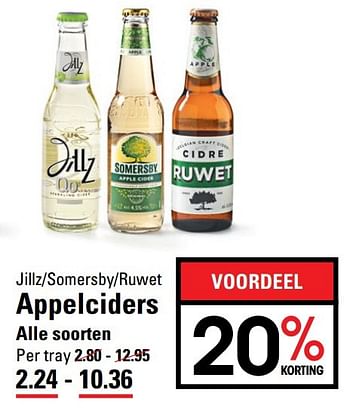 Aanbiedingen Appelciders - Huismerk - Sligro - Geldig van 18/05/2017 tot 29/05/2017 bij Sligro