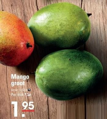 Aanbiedingen Mango groot - Huismerk - Sligro - Geldig van 18/05/2017 tot 29/05/2017 bij Sligro