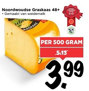 Aanbiedingen Noordwoudse graskaas 48+ - Noordwoudse - Geldig van 21/05/2017 tot 27/05/2017 bij Vomar