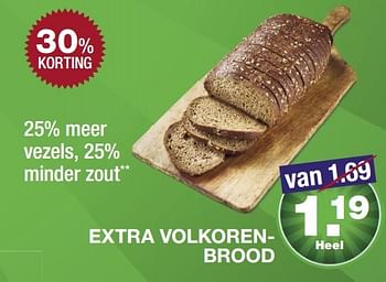 Aanbiedingen Extra volkoren brood - Huismerk - Aldi - Geldig van 22/05/2017 tot 28/05/2017 bij Aldi